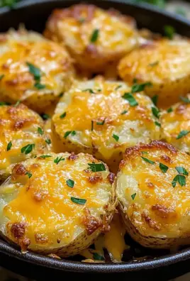 Air Fryer Cheesy Potatoes