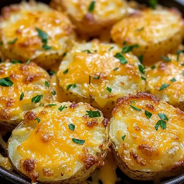 Air Fryer Cheesy Potatoes