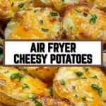 Air Fryer Cheesy Potatoes 16 Pinterest Hidden Image