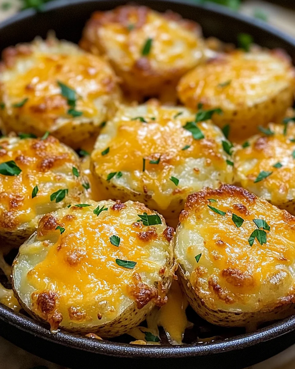 Air Fryer Cheesy Potatoes