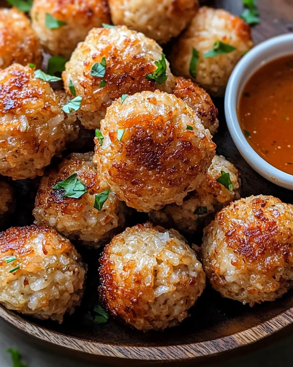 Crispy Rice Meatballs from the Air Fryer 21 Crispy Rice Meatballs from the Air Fryer