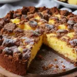 Eierlik&ouml;r-Kuchen mit Knusperstreuseln