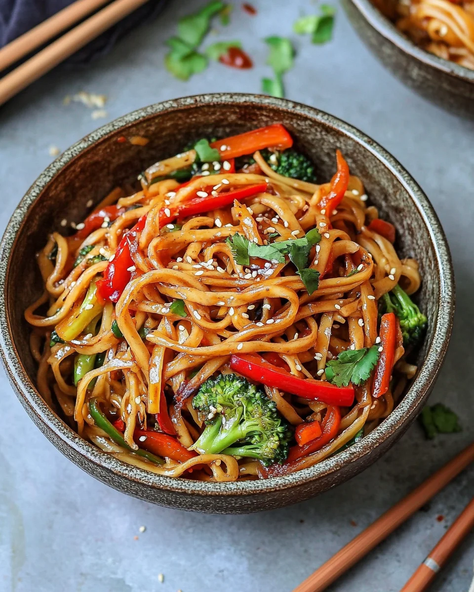 Gebratene Asia Nudeln