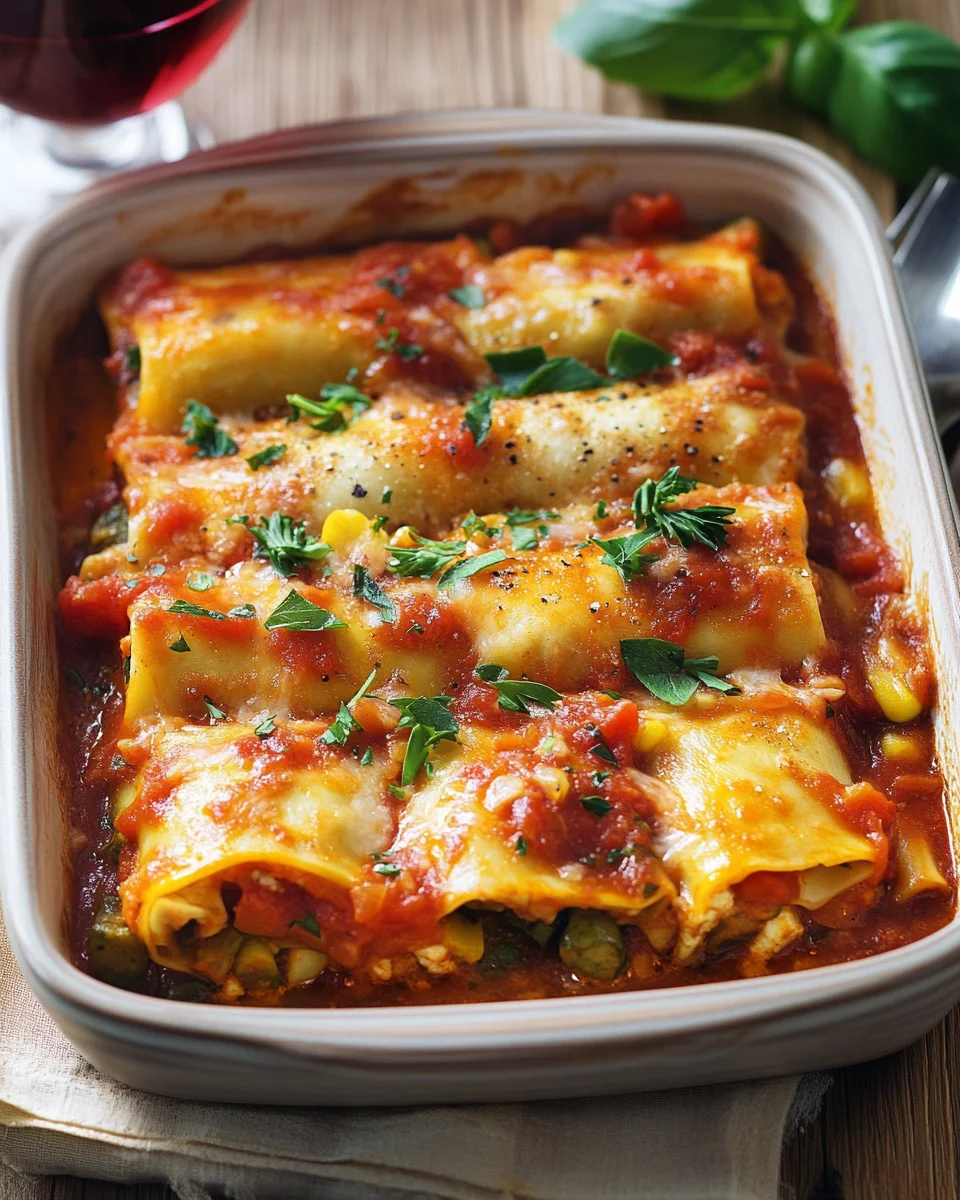 Gemüse-Cannelloni 21 Gemüse-Cannelloni