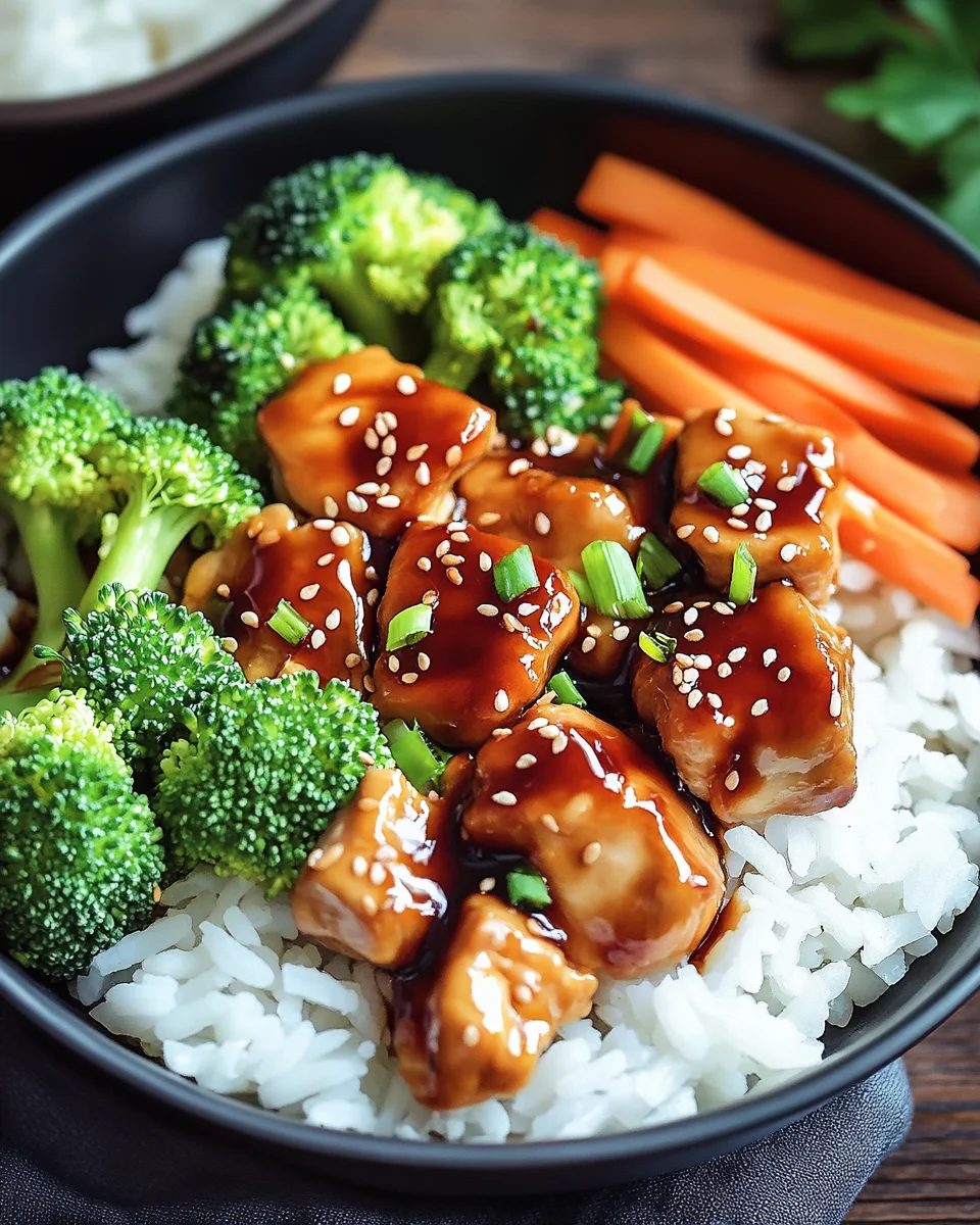 Hähnchen-Teriyaki mit Brokkoli und Reis 17 Hähnchen-Teriyaki