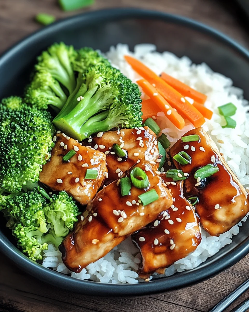 Hähnchen-Teriyaki mit Brokkoli und Reis 19 Hähnchen-Teriyaki mit Brokkoli und Reis