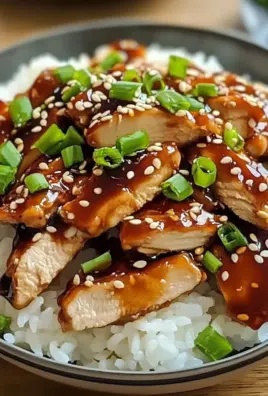 Hähnchengeschnetzeltes Teriyaki