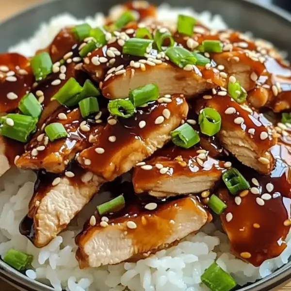 Hähnchengeschnetzeltes Teriyaki