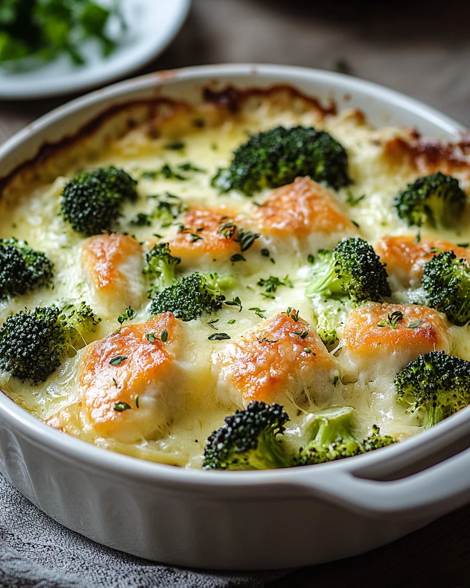 Lachs-Brokkoli-Gratin