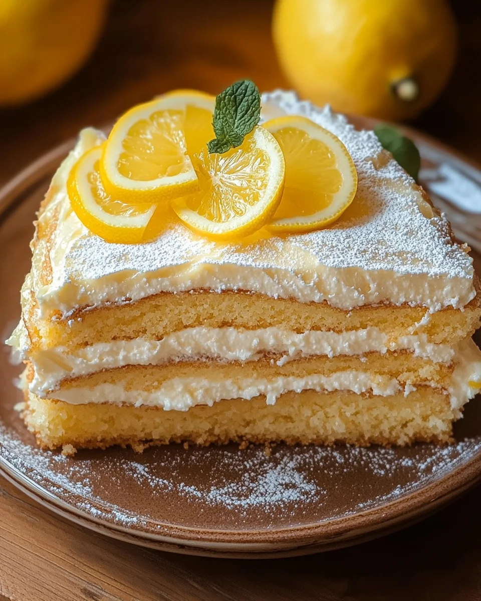 Limoncello-Mascarpone-Kuchen