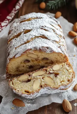 Mandel-Marzipan-Stollen