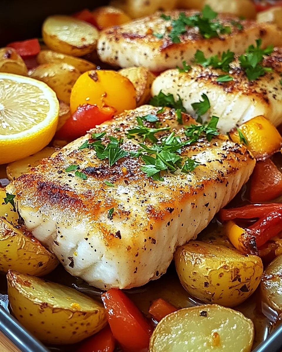 Portugiesischer Ofenfisch mit Kartoffeln 22 Portugiesischer