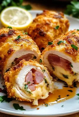 Putenröllchen nach Cordon Bleu Art 23 Putenröllchen nach Cordon Bleu Art