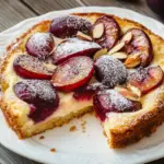 Schneller Zwetschgenkuchen mit Schmandguss