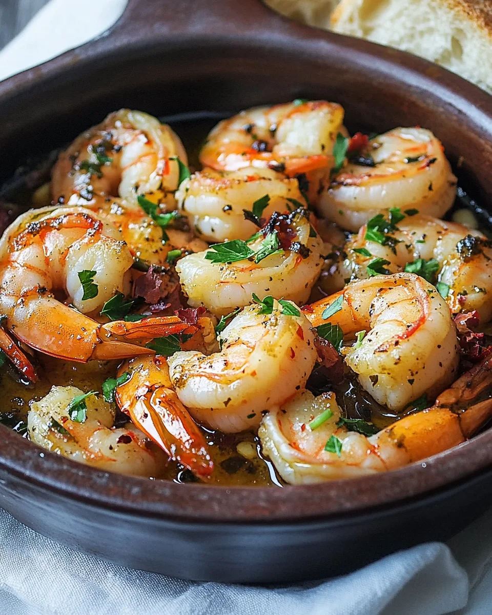 Spanische Knoblauch-Garnelen