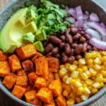 S&uuml;&szlig;kartoffel Burrito Bowl