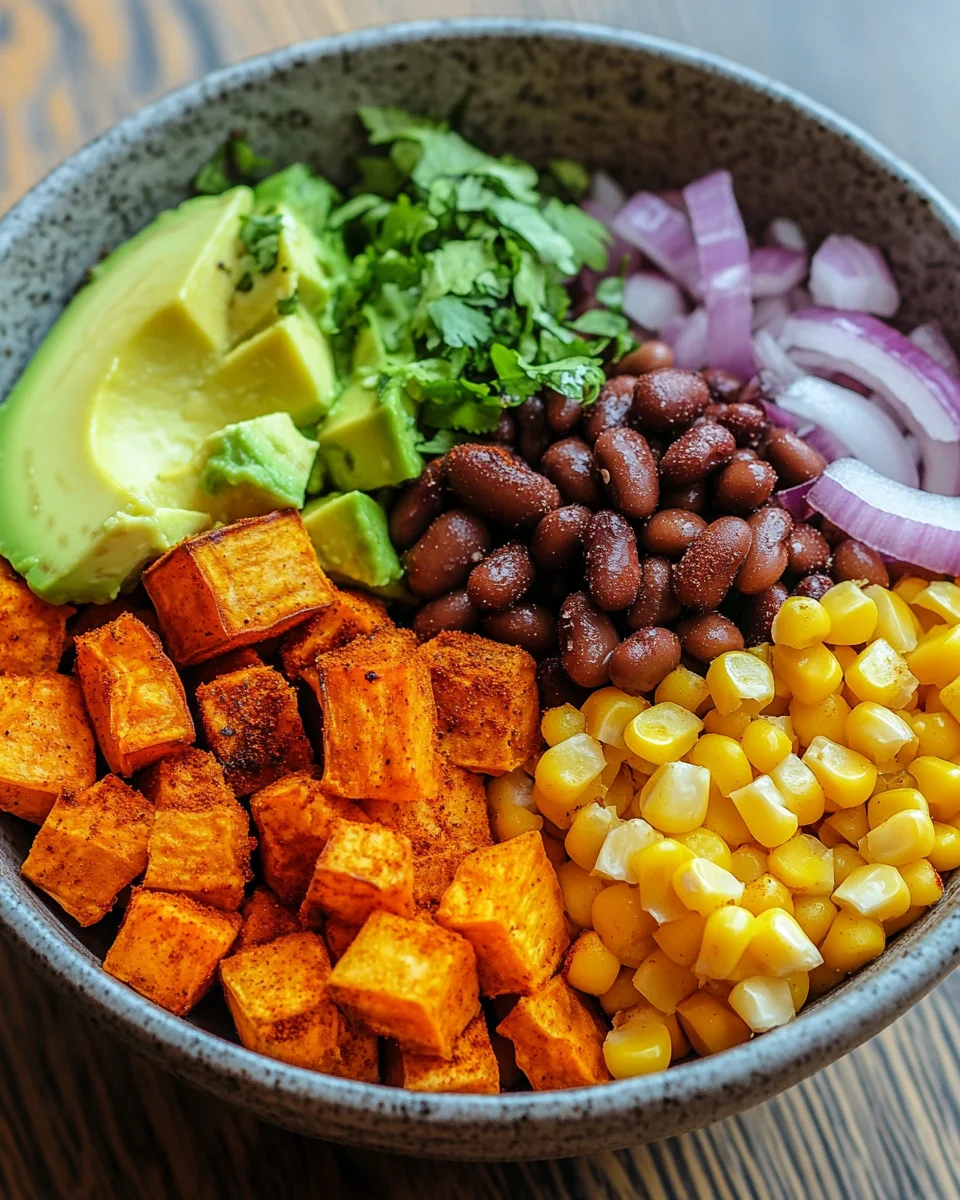 S&uuml;&szlig;kartoffel Burrito Bowl