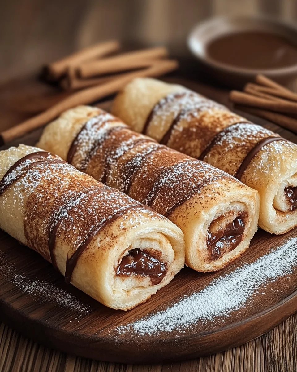 Toast Rolls mit Nutella und Zimt 18 Toast Rolls mit Nutella und Zimt
