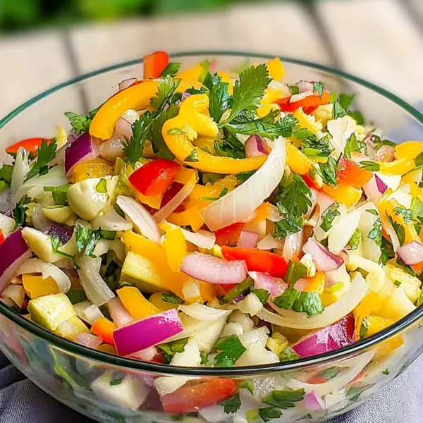 Über-Nacht-Salat Rezept zum Vorbereiten