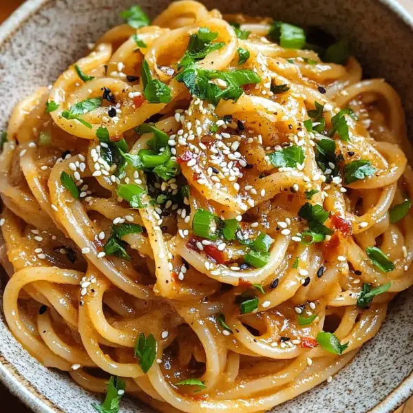 Würzige Miso Pasta