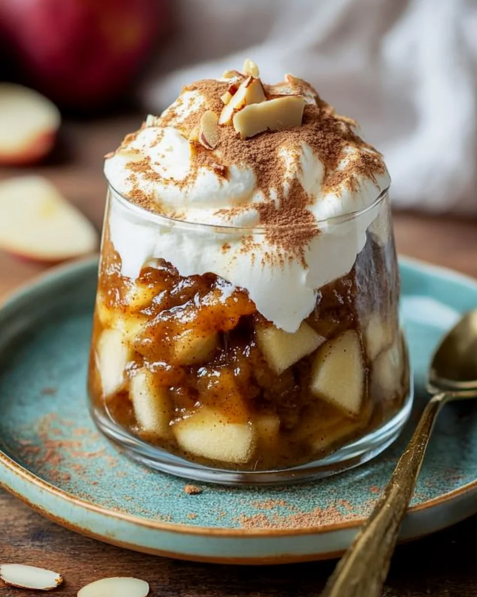 W&uuml;rziges Bratapfel-Tiramisu