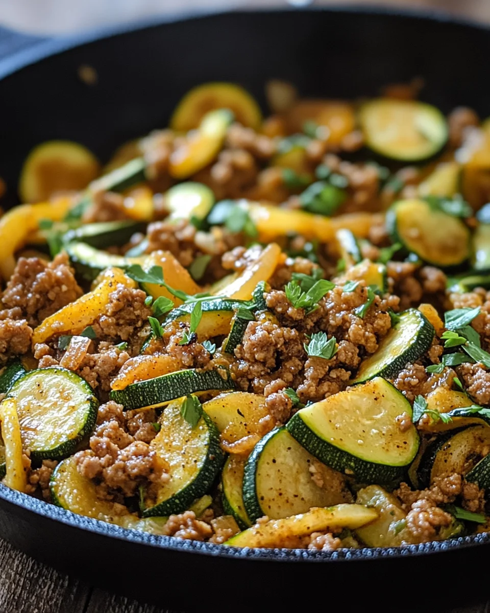 Zucchini-Hack-Pfanne 22 Zucchini-Hack-Pfanne