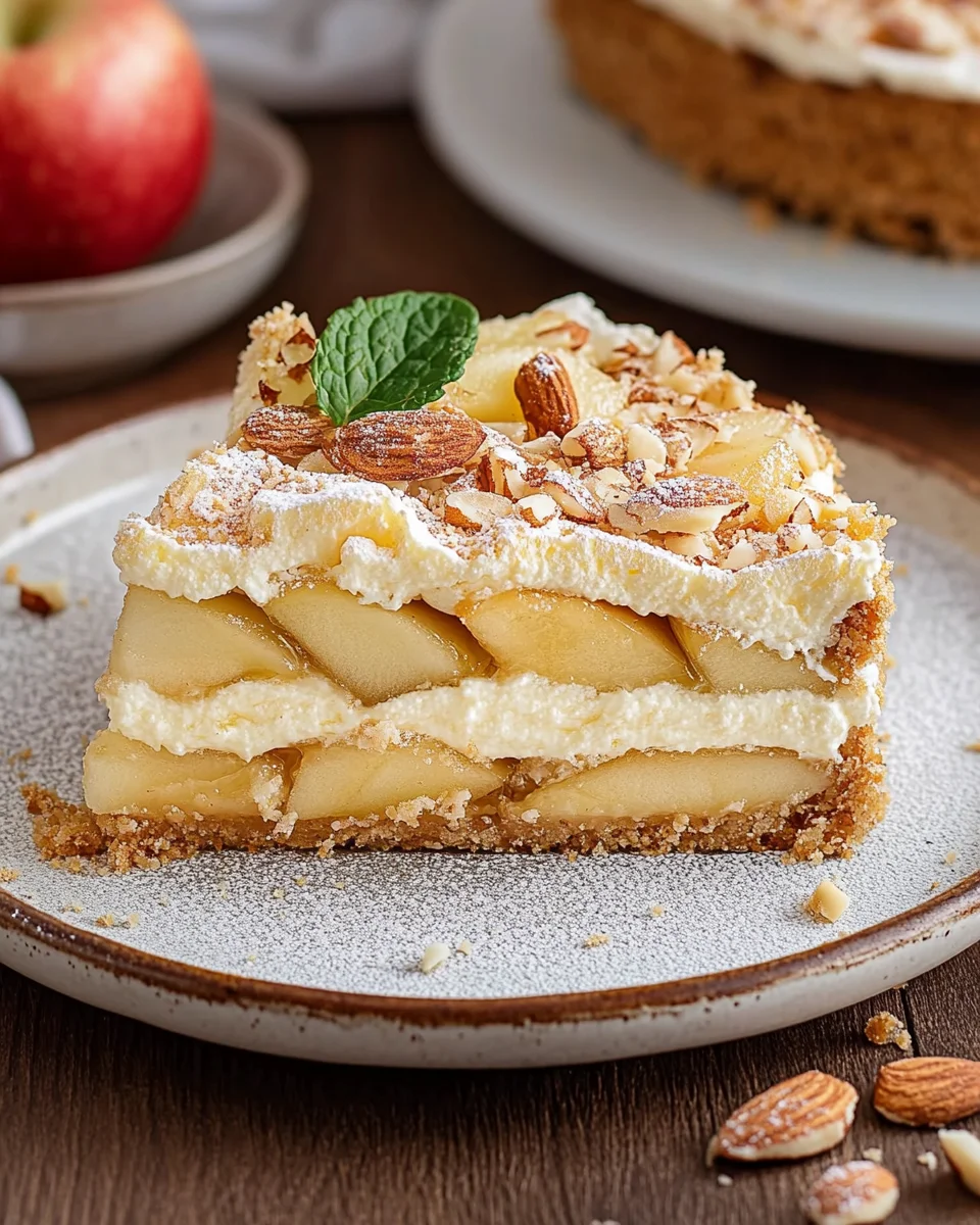 Apfel-Mascarpone-Torte