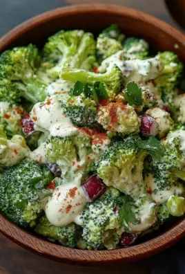Brokkoli-Salat mit cremiger Sauce 26 Brokkoli-Salat mit cremiger Sauce