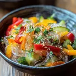 Bunter Glasnudelsalat