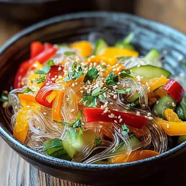 Bunter Glasnudelsalat
