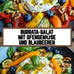 Burrata-Salat mit Ofengemüse und Blaubeeren 22 Pinterest Hidden Image