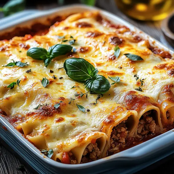 Cannelloni mit Hackfleisch