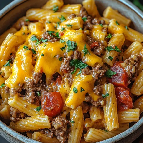 Cheeseburger-Pasta