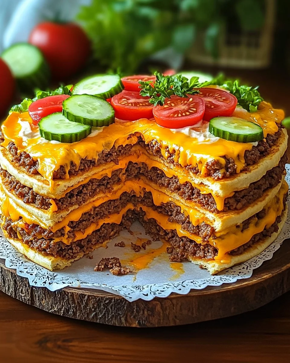 Cheeseburger-Torte 27 Cheeseburger-Torte