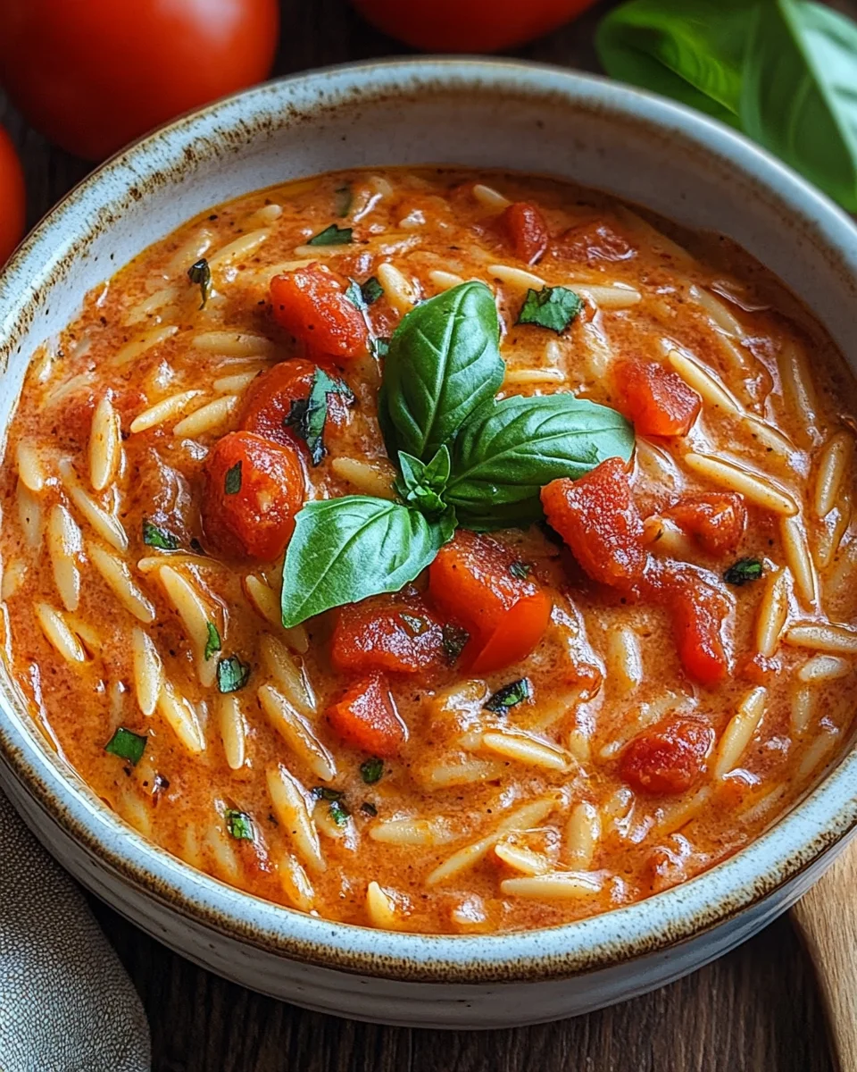 Creamy Vegan Tomato Orzo with Coconut Milk 24 Creamy Vegan Tomato Orzo with Coconut Milk