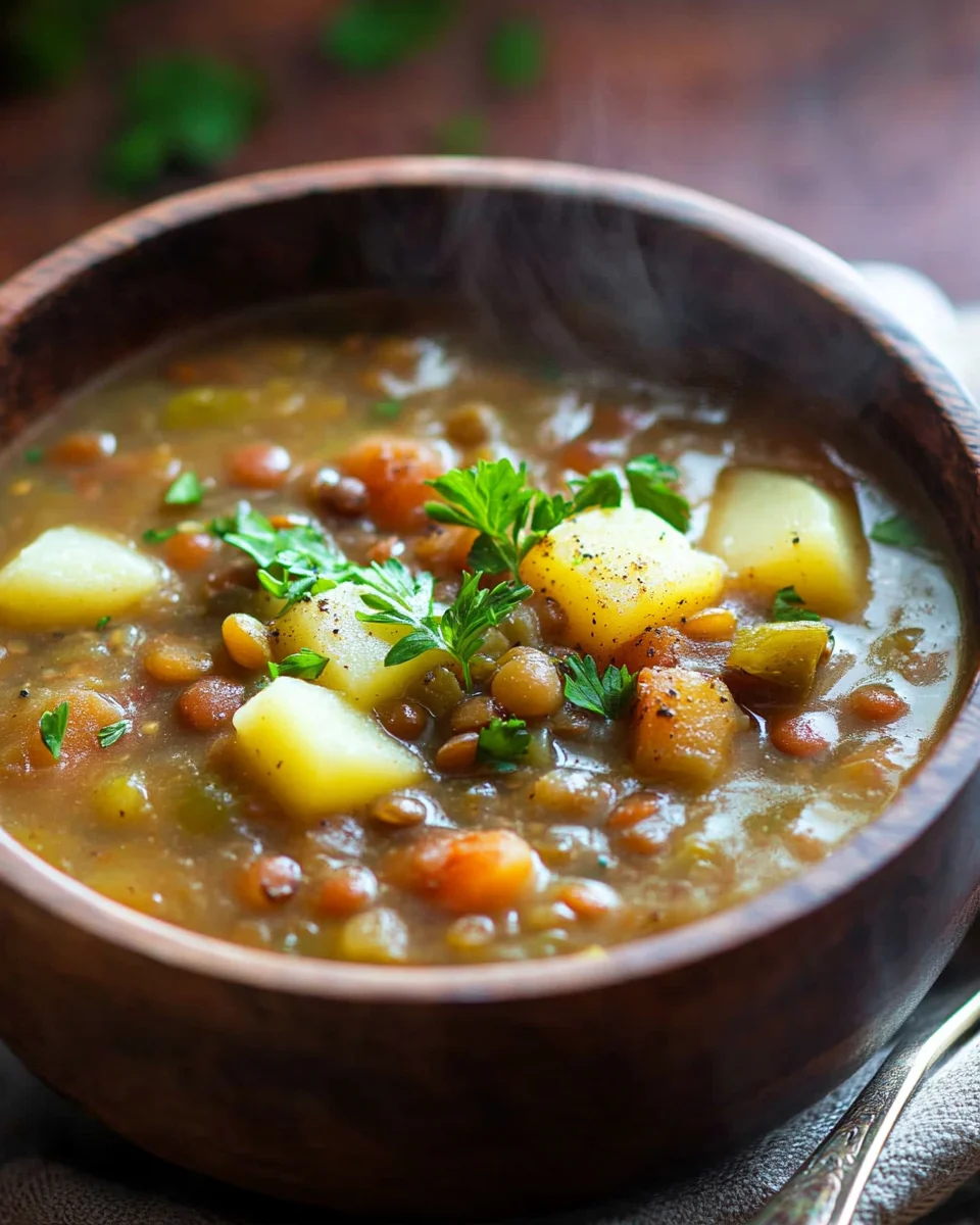 Einfache klassische Linsensuppe 28 Einfache