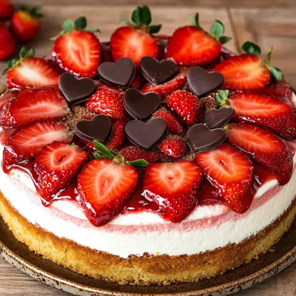 Erdbeertorte mit Joghurtcreme