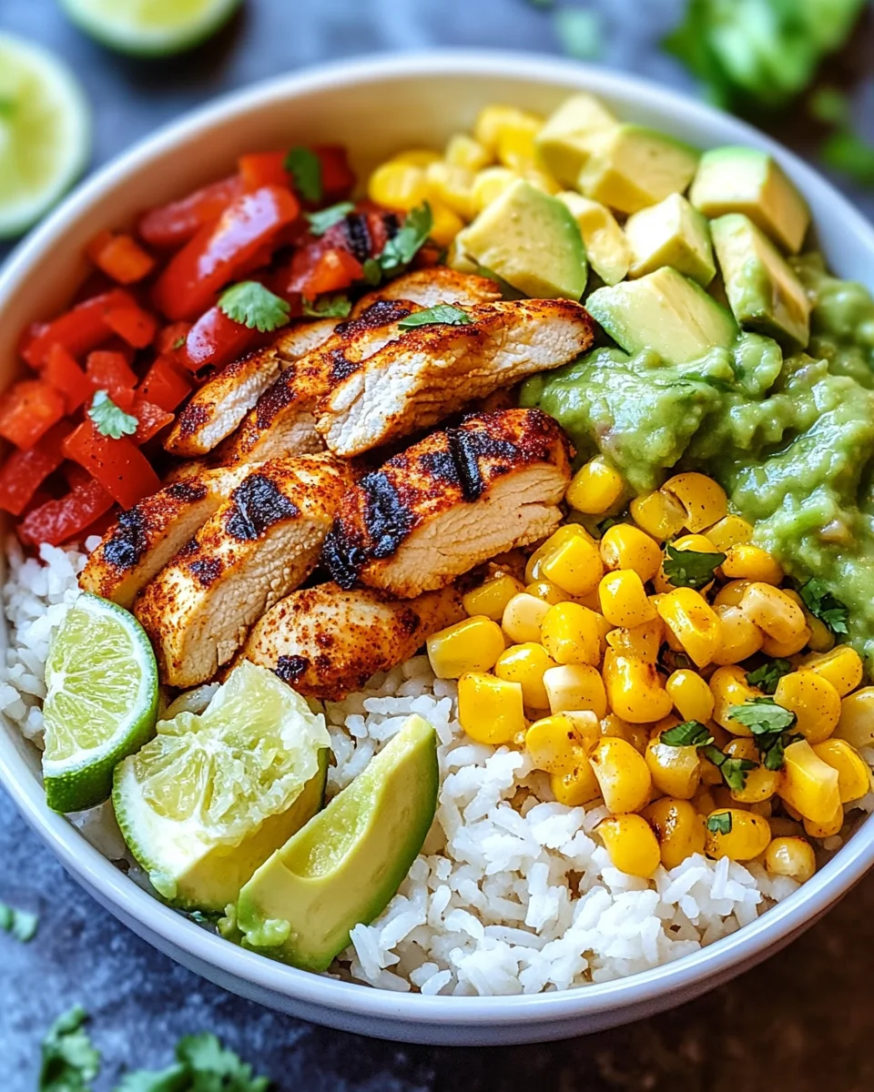 Fajita-Huhn-Burrito-Schüssel 21 Fajita-Huhn-Burrito-Schüssel