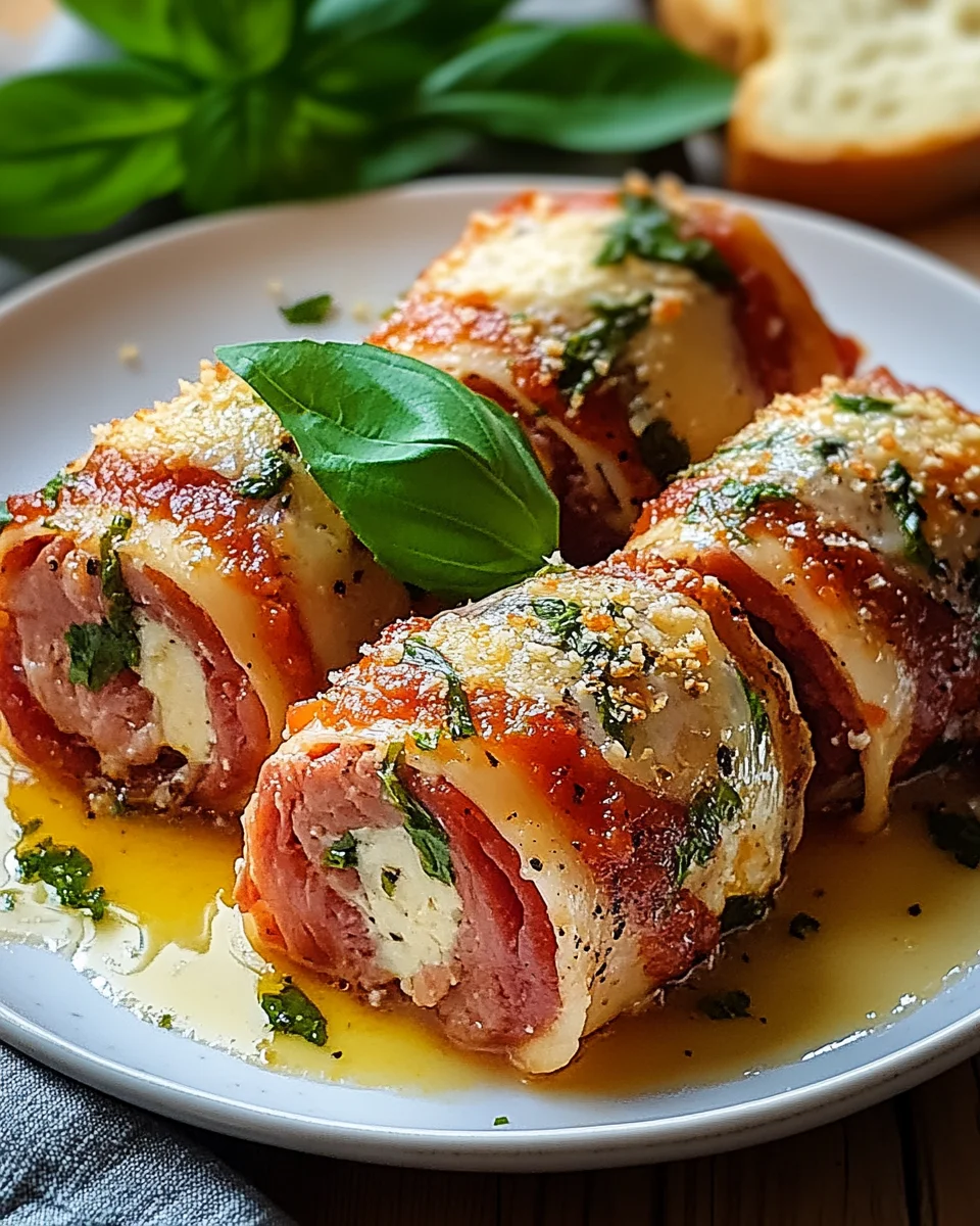 Fleischrouladen nach italienischer Art