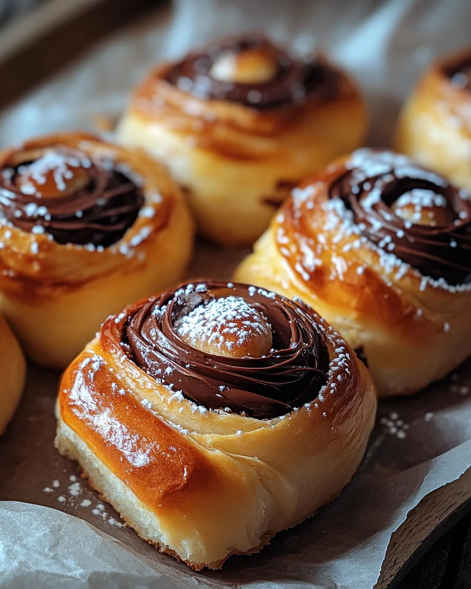 Fluffige Schokobrötchen