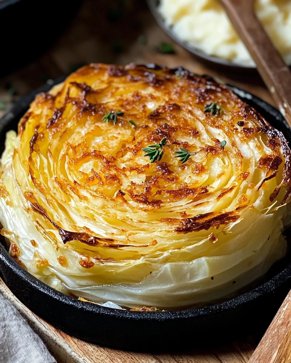 Gebackener Weißkohl