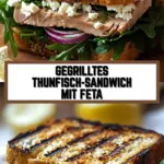 Gegrilltes Thunfisch-Sandwich mit Feta 16 Pinterest Hidden Image