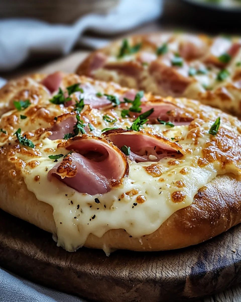 Handbrot mit Schinken und Käse 21 Handbrot