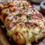 Handbrot mit Schinken und K&auml;se