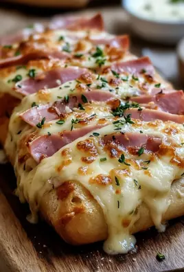 Handbrot mit Schinken und Käse 22 Handbrot mit Schinken und Käse
