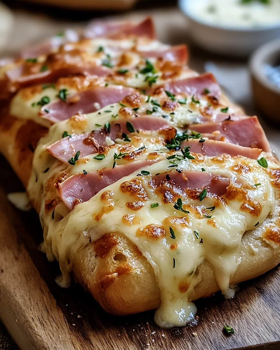Handbrot mit Schinken und Käse 23 Handbrot mit Schinken und Käse
