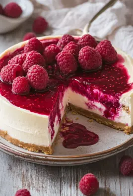 Himbeer Schmand Cheesecake