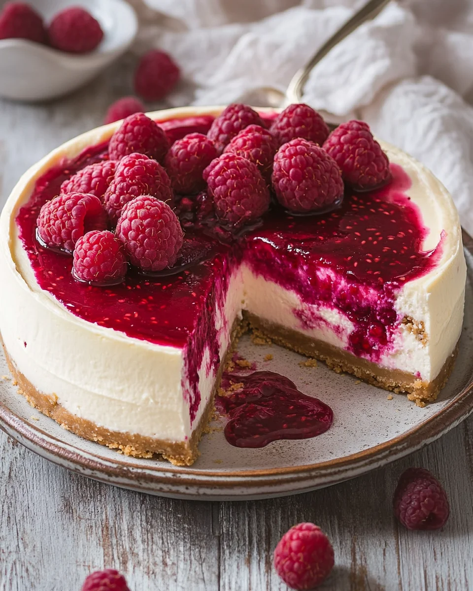 Himbeer Schmand Cheesecake 20 Himbeer Schmand Cheesecake