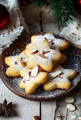 Himmelsboten oder mürbe Orangen-Plätzchen