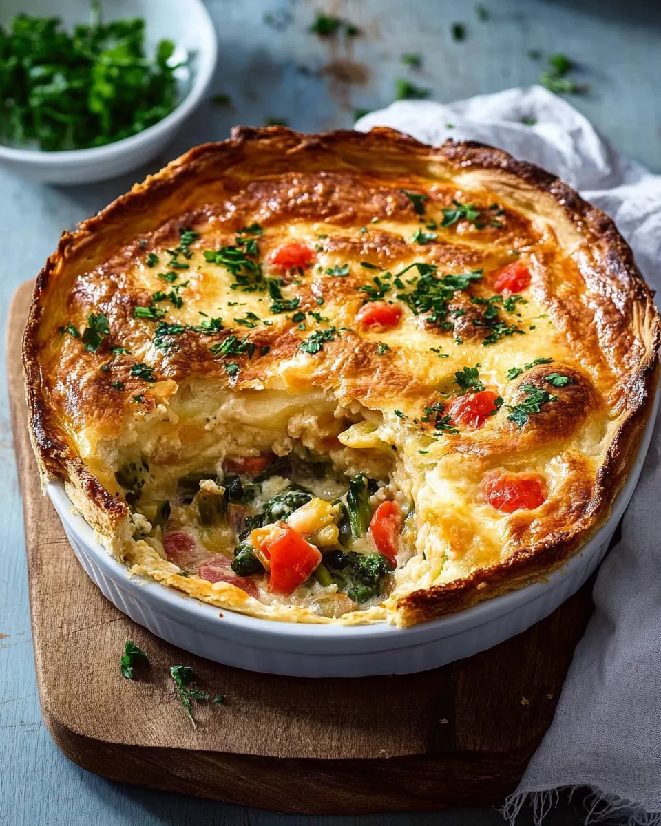 H&uuml;ttenk&auml;se-Eierauflauf